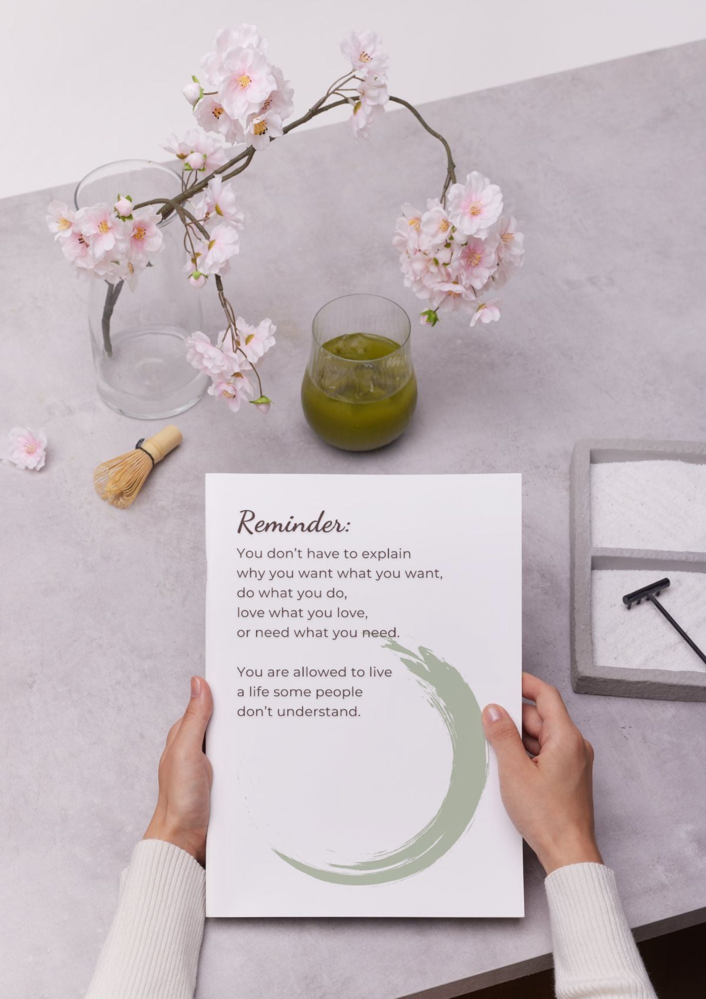 Reminder Quote Printable Wall Art – Motivational Home Decor