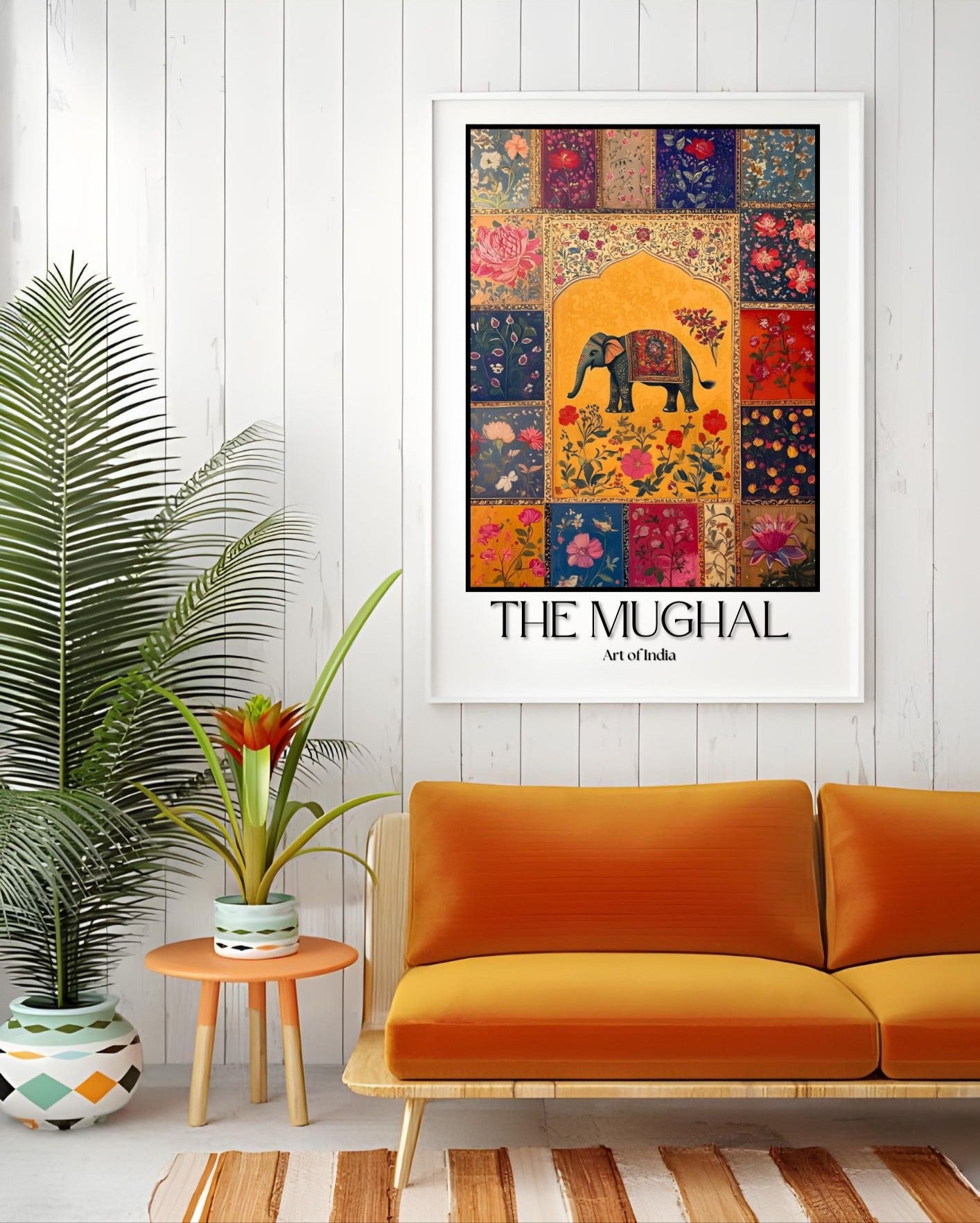 The Mughal Elephant – Indian Art Digital Print