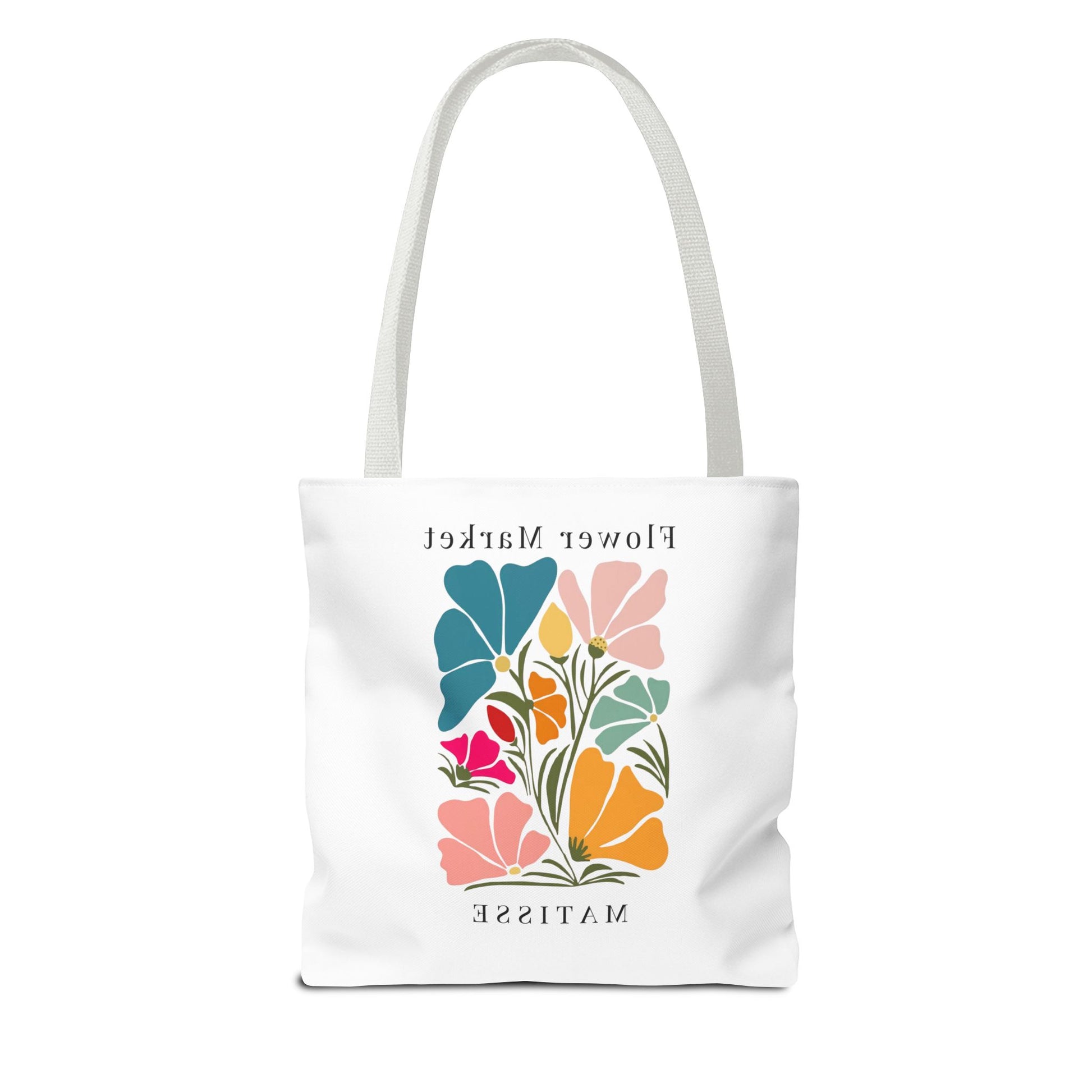 Henri Matisse tote bag with vibrant floral design, perfect for art lovers seeking a unique artistic style.