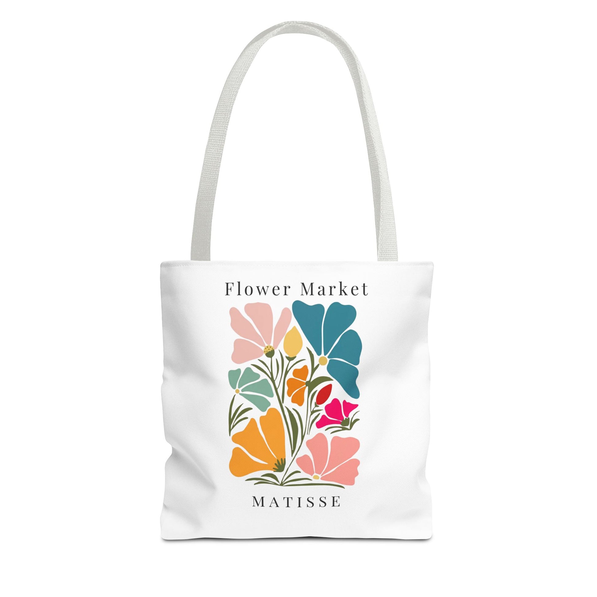 Henri Matisse tote bag with colorful artistic floral design, perfect for art lovers seeking elegance and creativity in daily accessories.